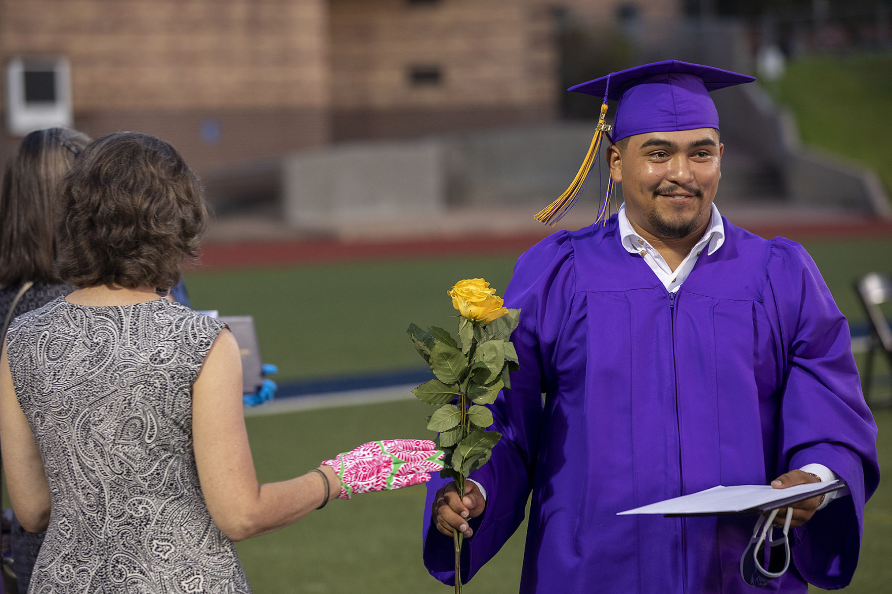 MC Harris commencement